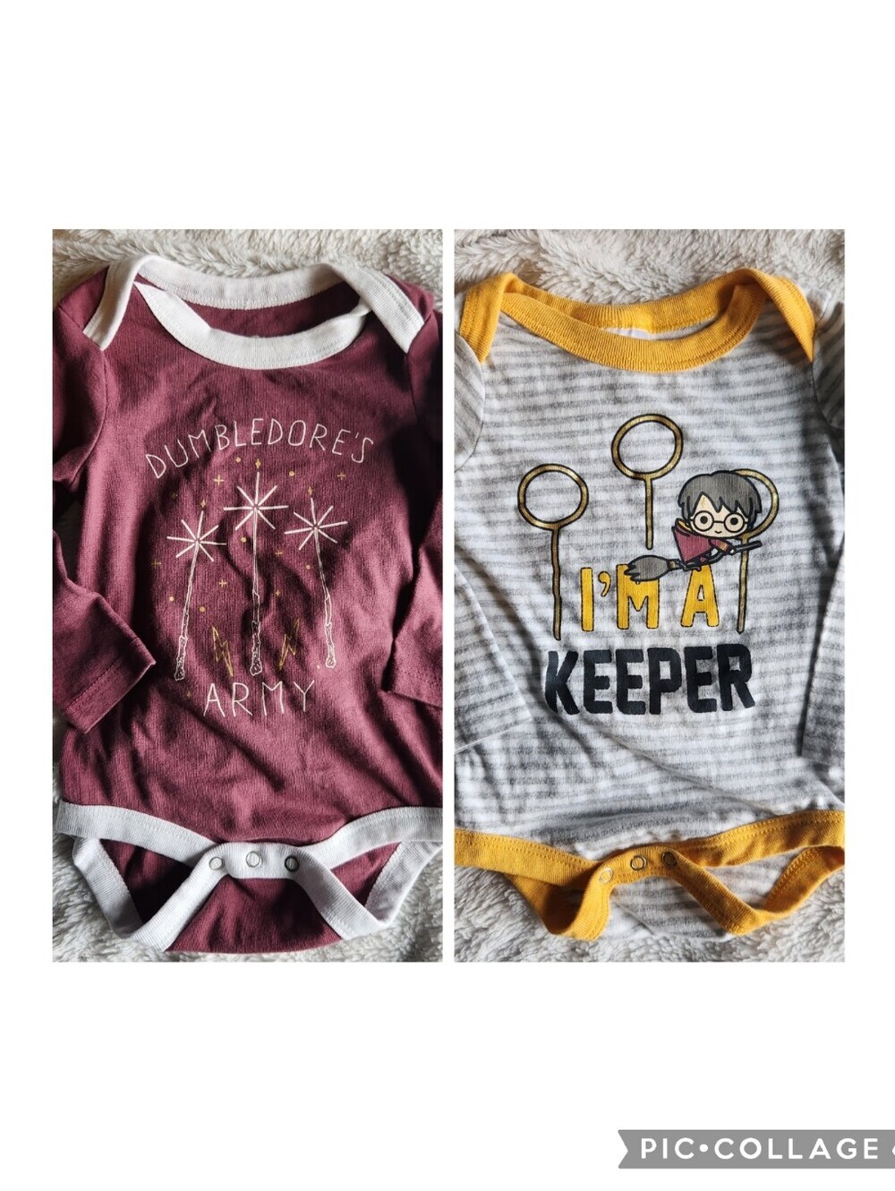 Harry Potter Long Sleeve Bodysuit Bundle